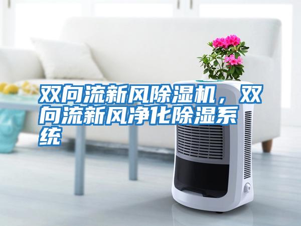 雙向流新風除濕機，雙向流新風凈化除濕系統