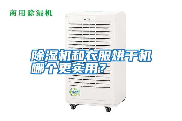除濕機和衣服烘干機哪個更實用？