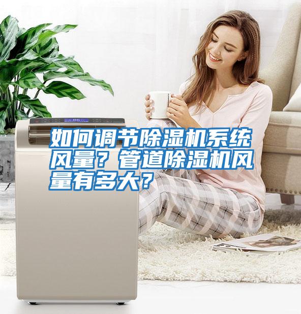 如何調節除濕機系統風量？管道除濕機風量有多大？