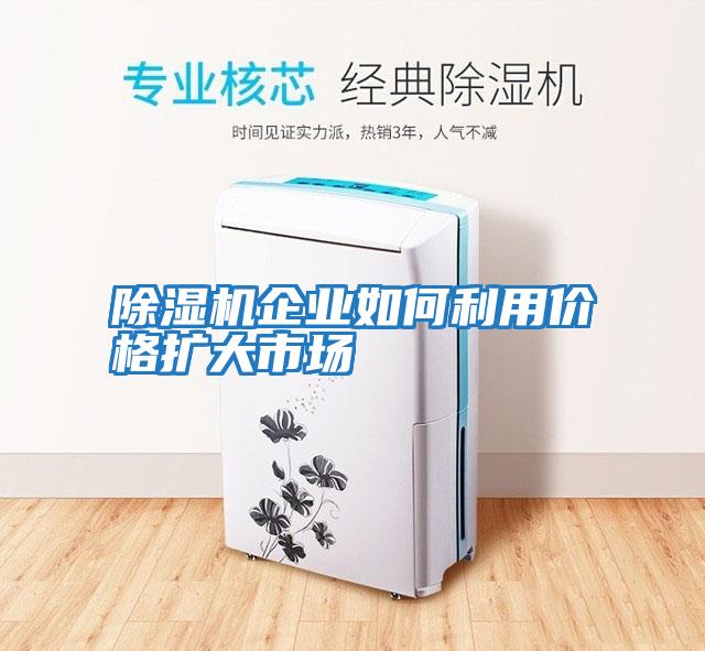 除濕機企業如何利用價格擴大市場