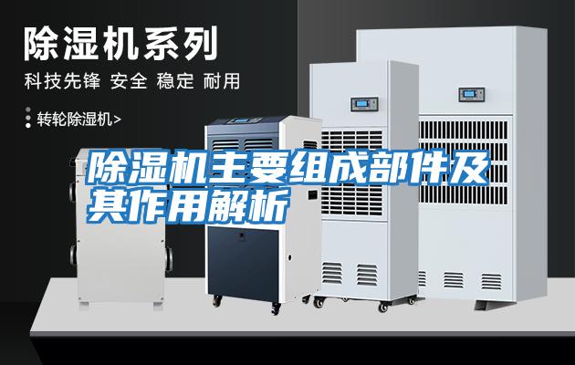 除濕機主要組成部件及其作用解析