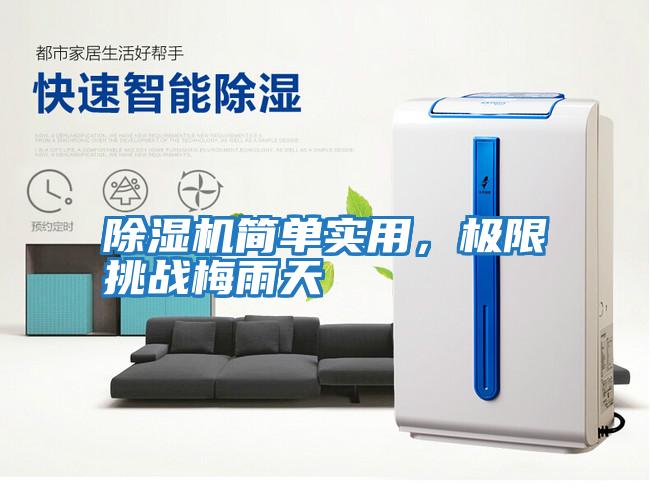 除濕機簡單實用，極限挑戰(zhàn)梅雨天
