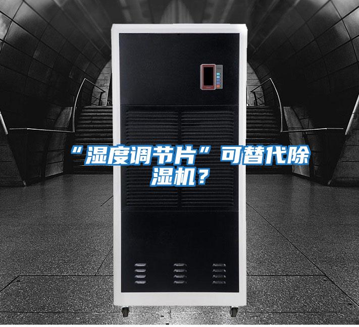 “濕度調(diào)節(jié)片”可替代除濕機？