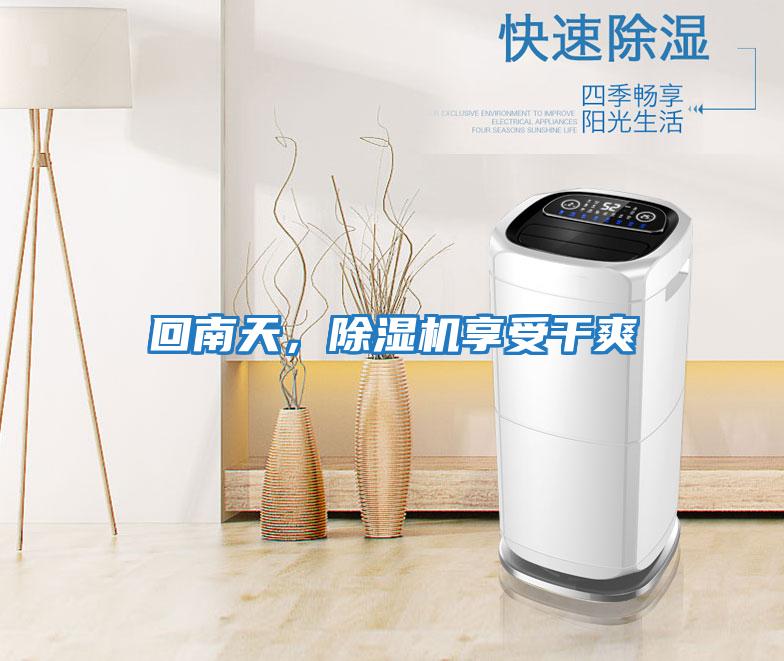 回南天，除濕機享受干爽
