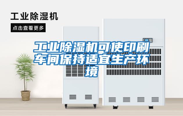 工業除濕機可使印刷車間保持適宜生產環境