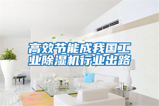 高效節能成我國工業除濕機行業出路