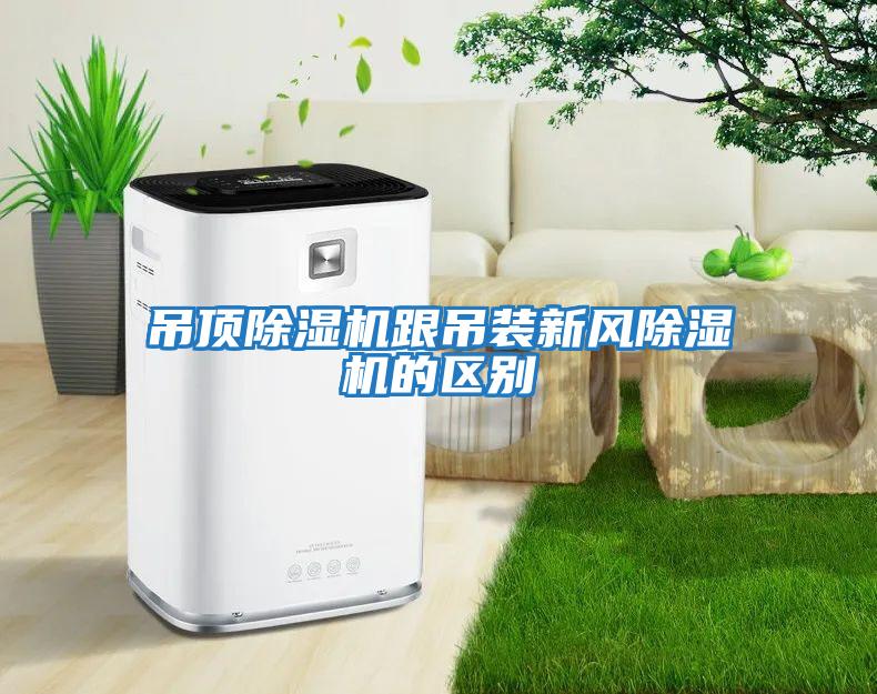 吊頂除濕機跟吊裝新風除濕機的區別