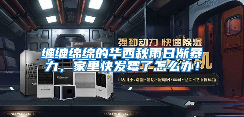 纏纏綿綿的華西秋雨日漸暴力，家里快發霉了怎么辦！
