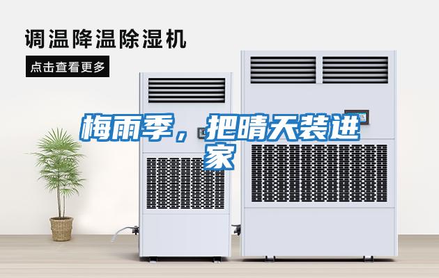 梅雨季，把晴天裝進家