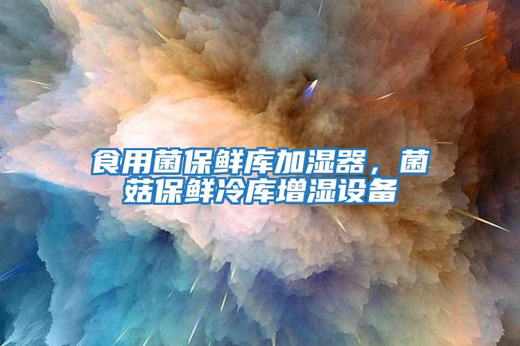食用菌保鮮庫加濕器，菌菇保鮮冷庫增濕設(shè)備