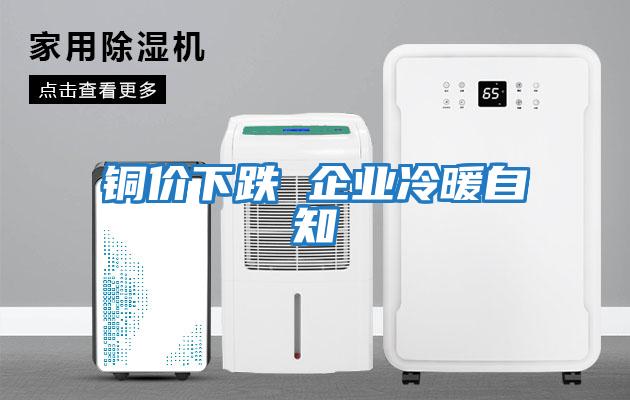 銅價下跌 企業冷暖自知