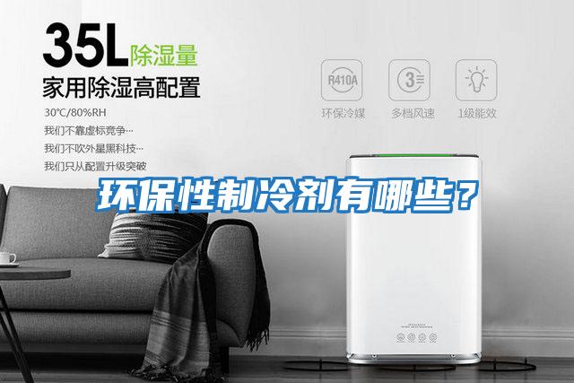 環保性制冷劑有哪些？