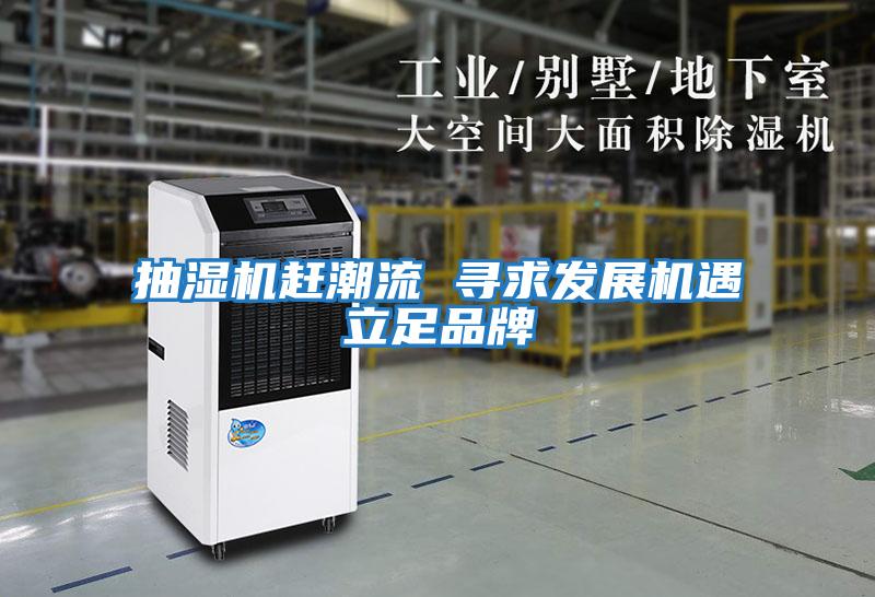 抽濕機趕潮流 尋求發展機遇立足品牌
