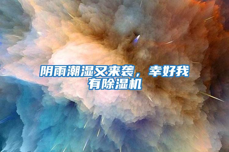 陰雨潮濕又來襲，幸好我有除濕機