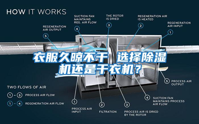 衣服久晾不干 選擇除濕機還是干衣機？