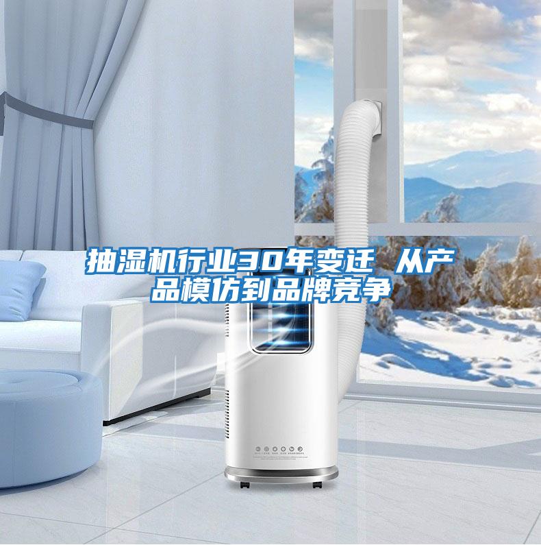 抽濕機行業30年變遷 從產品模仿到品牌競爭