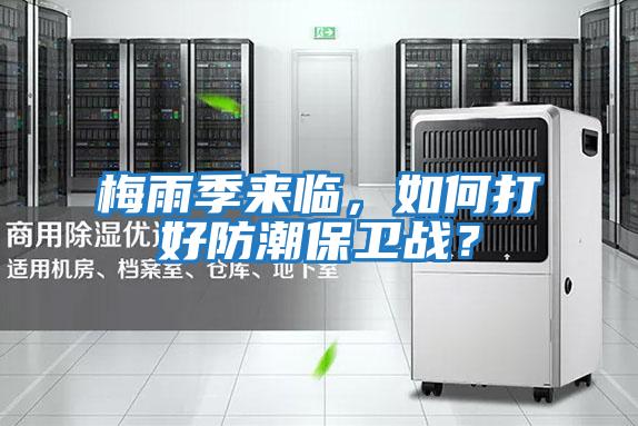 梅雨季來臨，如何打好防潮保衛戰？