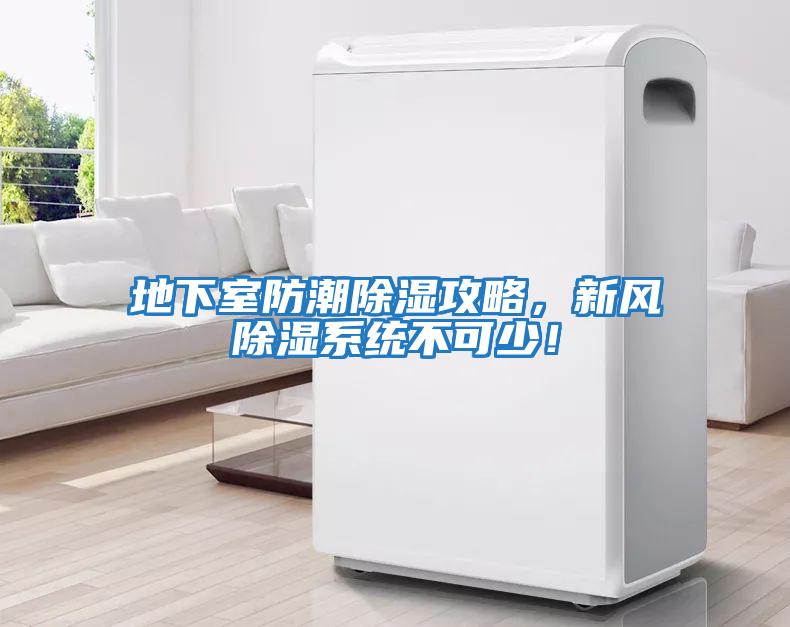 地下室防潮除濕攻略，新風除濕系統不可少！