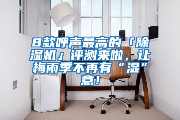 8款呼聲最高的「除濕機」評測來啦，讓梅雨季不再有“濕”意！