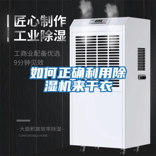 如何正確利用除濕機(jī)來干衣