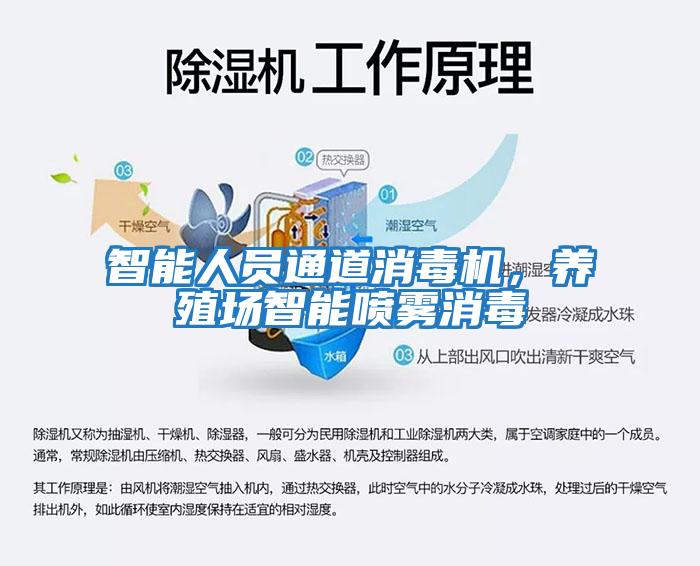 智能人員通道消毒機(jī),養(yǎng)殖場(chǎng)智能噴霧消毒