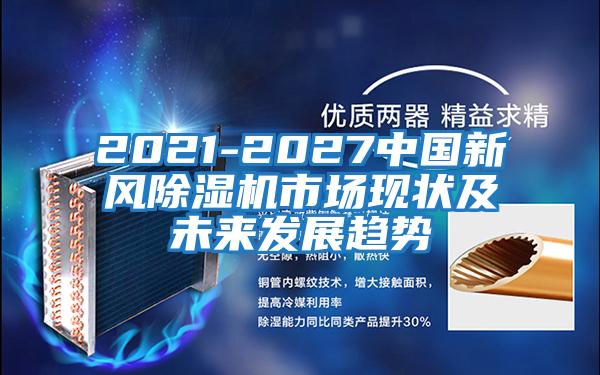 2021-2027中國新風除濕機市場現狀及未來發展趨勢