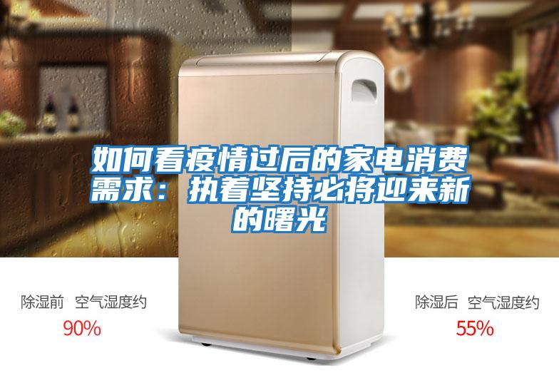如何看疫情過后的家電消費(fèi)需求:執(zhí)著堅(jiān)持必將迎來新的曙光
