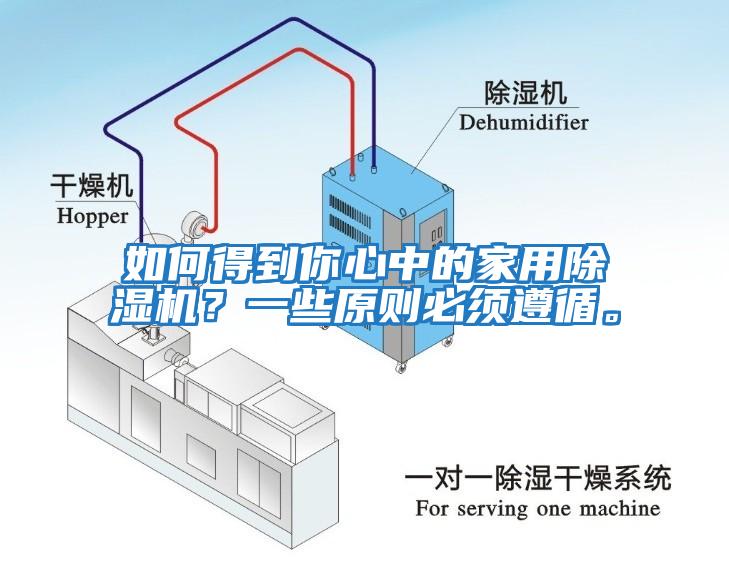 如何得到你心中的家用除濕機？一些原則必須遵循。