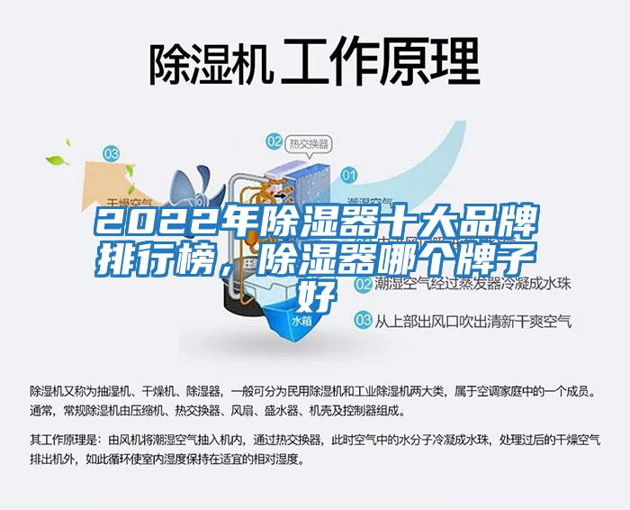 2022年除濕器十大品牌排行榜，除濕器哪個牌子好