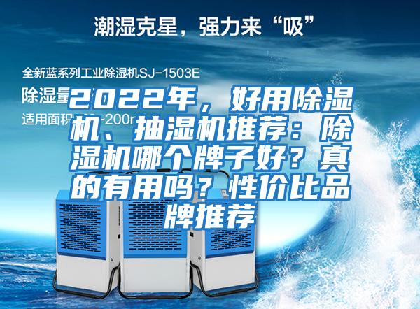 2022年，好用除濕機(jī)、抽濕機(jī)推薦：除濕機(jī)哪個(gè)牌子好？真的有用嗎？性價(jià)比品牌推薦