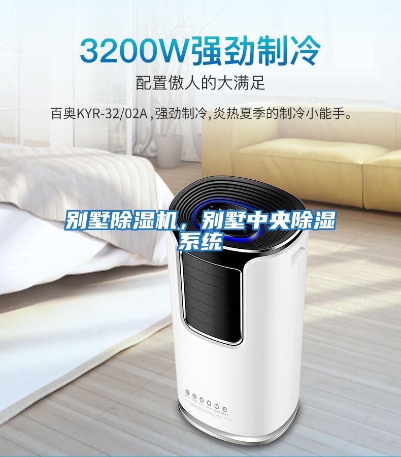 別墅除濕機，別墅中央除濕系統(tǒng)