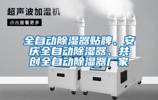 全自動除濕器貼牌、安慶全自動除濕器、共創全自動除濕器廠家