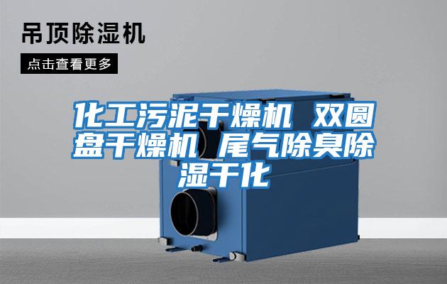 化工污泥干燥機(jī) 雙圓盤(pán)干燥機(jī) 尾氣除臭除濕干化