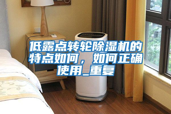 低露點轉輪除濕機的特點如何，如何正確使用_重復
