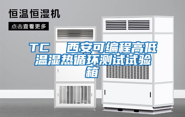 TC  西安可編程高低溫濕熱循環測試試驗箱