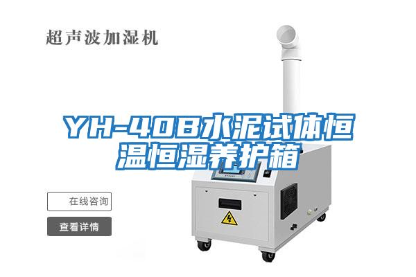 YH-40B水泥試體恒溫恒濕養護箱
