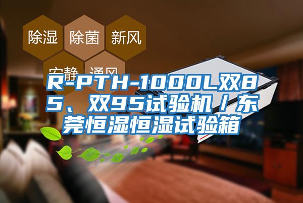 R-PTH-1000L雙85、雙95試驗機／東莞恒濕恒濕試驗箱