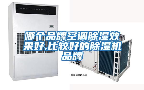 哪個品牌空調除濕效果好,比較好的除濕機品牌