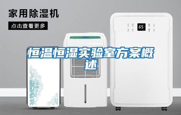 恒溫恒濕實驗室方案概述
