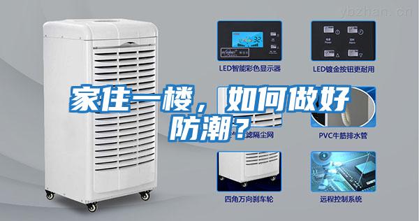 家住一樓，如何做好防潮？