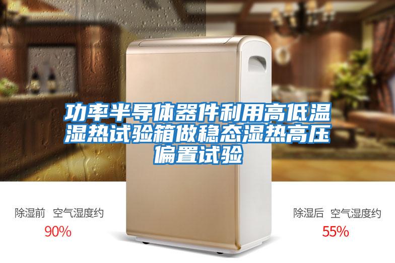 功率半導體器件利用高低溫濕熱試驗箱做穩態濕熱高壓偏置試驗