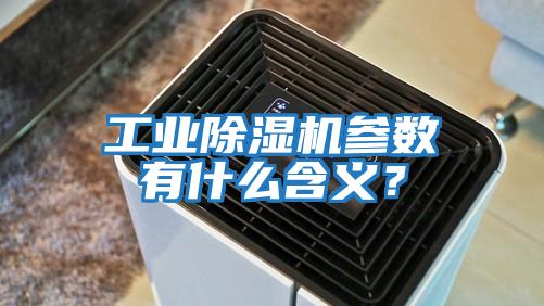 工業除濕機參數有什么含義？