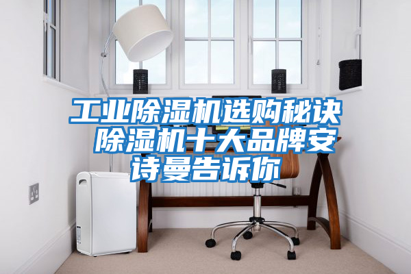 工業除濕機選購秘訣 除濕機十大品牌安詩曼告訴你