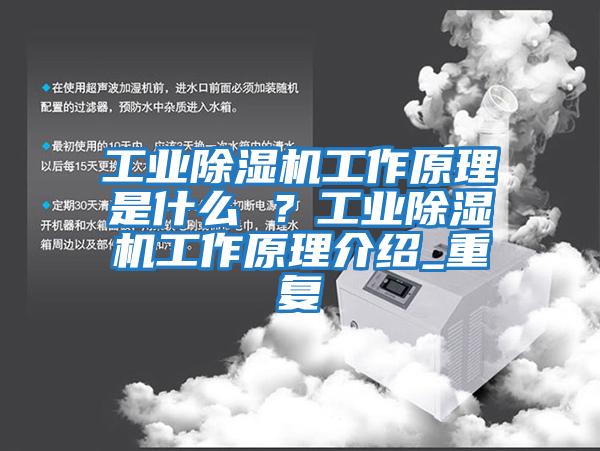 工業除濕機工作原理是什么 ？工業除濕機工作原理介紹_重復