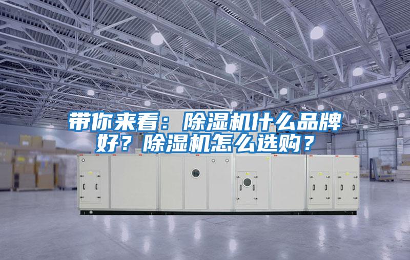帶你來看：除濕機什么品牌好？除濕機怎么選購？