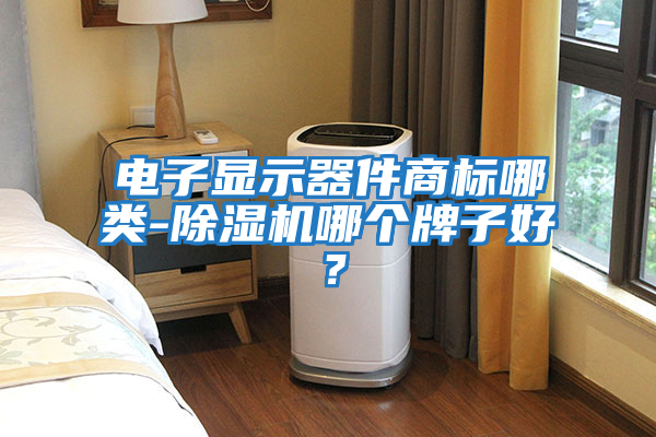 電子顯示器件商標哪類-除濕機哪個牌子好？