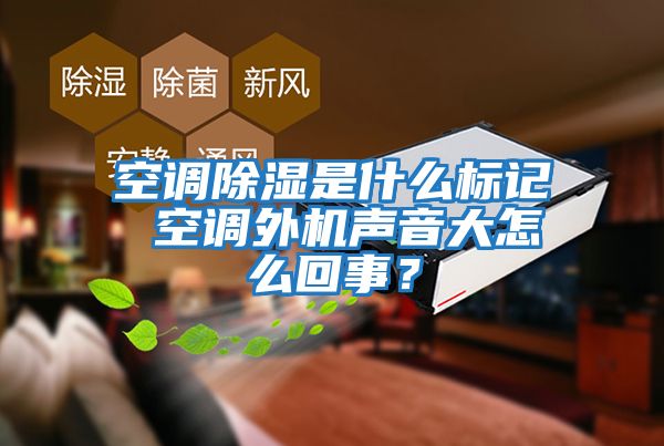 空調除濕是什么標記 空調外機聲音大怎么回事？