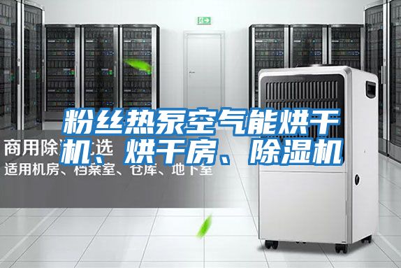 粉絲熱泵空氣能烘干機、烘干房、除濕機