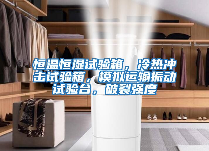 恒溫恒濕試驗箱，冷熱沖擊試驗箱，模擬運輸振動試驗臺，破裂強度