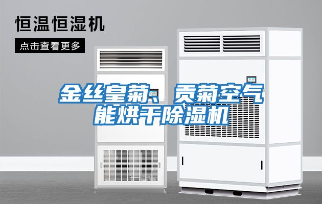 金絲皇菊、貢菊空氣能烘干除濕機(jī)